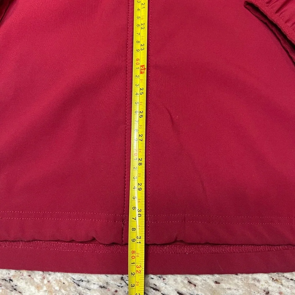 The North Face Red Grey Soft Shell Jacket Full Zip‎ Mens XXL